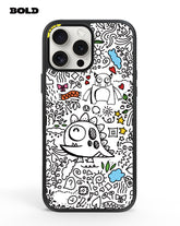 Dragon Line Art - iPhone 13 Pro