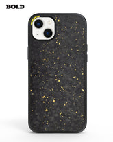 Gold Forged Carbon Fiber Sheet - iPhone 14