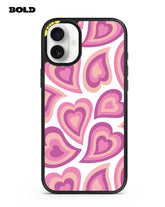 Pink Hearts - iPhone 16