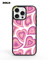 Pink Hearts - iPhone 16 Pro