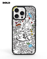 Dragon Line Art - iPhone 14 Pro