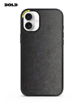 Black Forged Carbon Fiber Sheet - iPhone 16 Plus