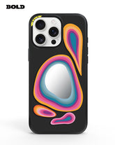 Black, Pink and Orange - iPhone 14 Pro Max