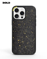 Gold Forged Carbon Fiber Sheet - iPhone 14 Pro
