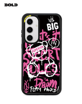 Pink Teddy Bear Art - Samsung S25