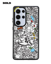 Dragon Line Art - Samsung S25 Ultra