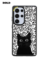 Black Cat - Samsung S25 Ultra
