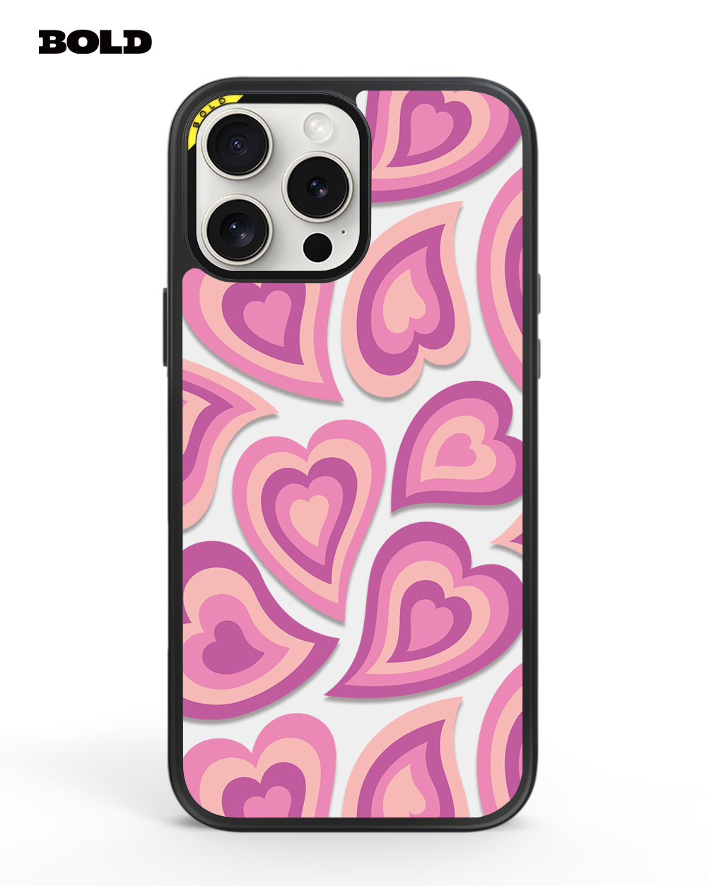 Pink Hearts - iPhone 13 Pro Max