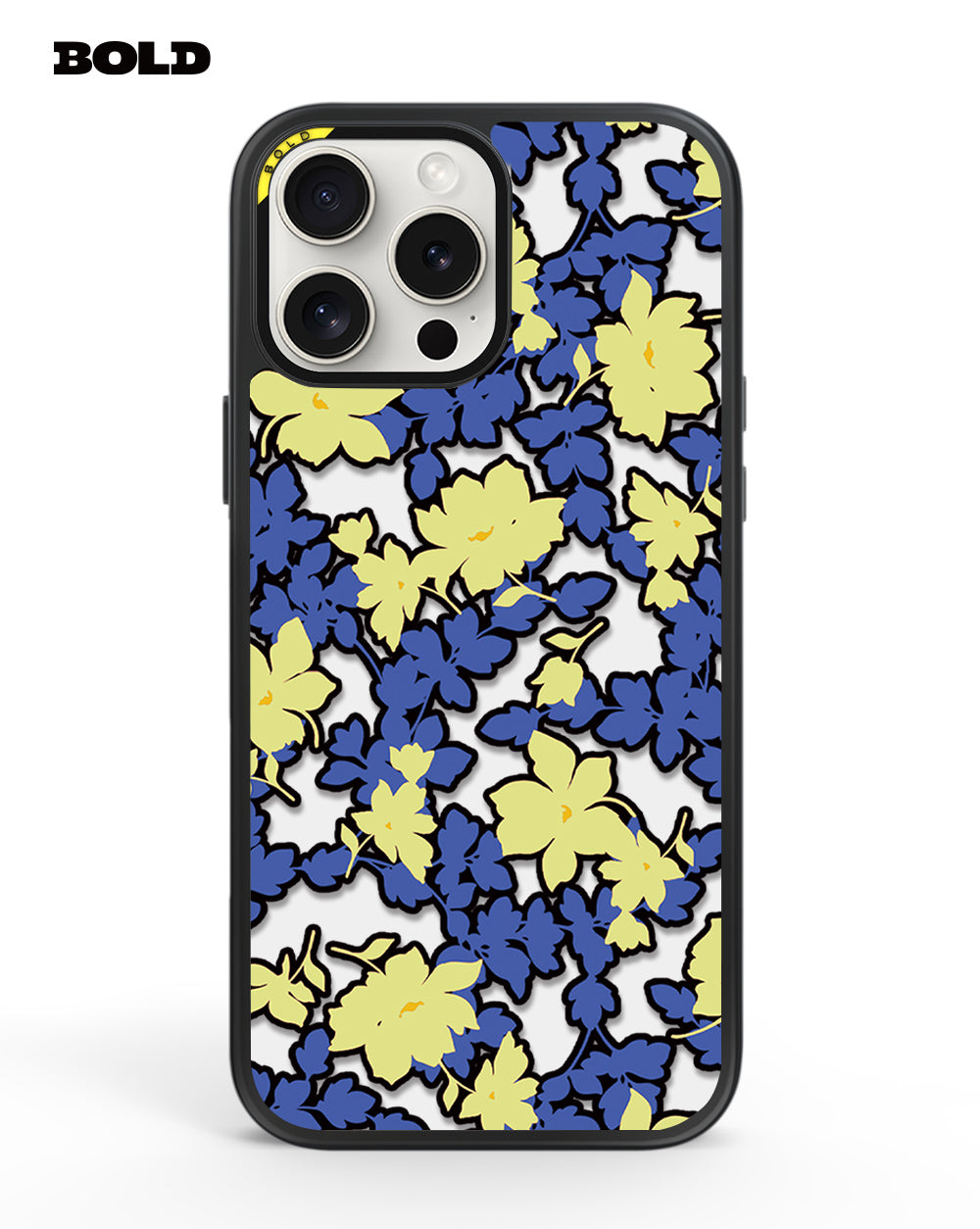 Blue and Yellow  Flowers - IPhone 13 Pro Max