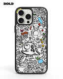 Dragon Line Art - iPhone 13 Pro