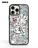 Dragon Line Art - iPhone 13 Pro