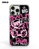 Pink Teddy Bear Art - iPhone 13 Pro Max