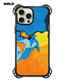 Blue and Yellow Art - iPhone 13 Pro Max