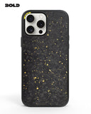 Gold Forged Carbon Fiber Sheet - iPhone 13 Pro Max
