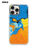 Blue and Yellow Art - iPhone 13 Pro Max