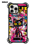 Black Comic Cat - iPhone 13 Pro