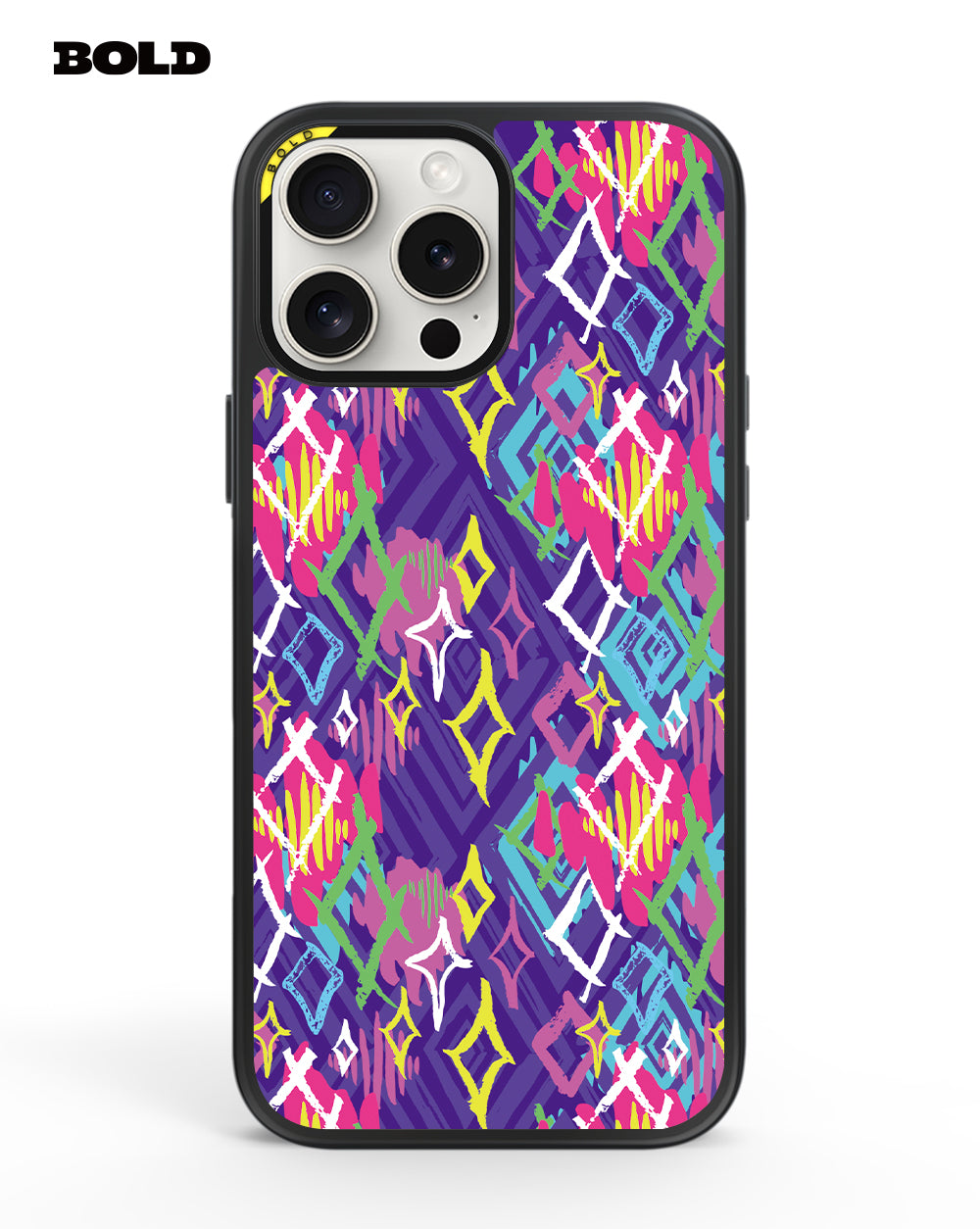 Purple Pattern - iPhone 13 Pro