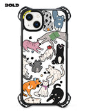 Happy Cats - iPhone 15 Plus