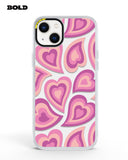 Pink Hearts - iPhone 14