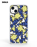 Blue and Yellow  Flowers - IPhone 15