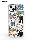 Happy Cats - iPhone 15 Plus