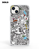 Dragon Line Art - iPhone 14 Plus