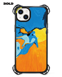 Blue and Yellow Art - iPhone 16 E