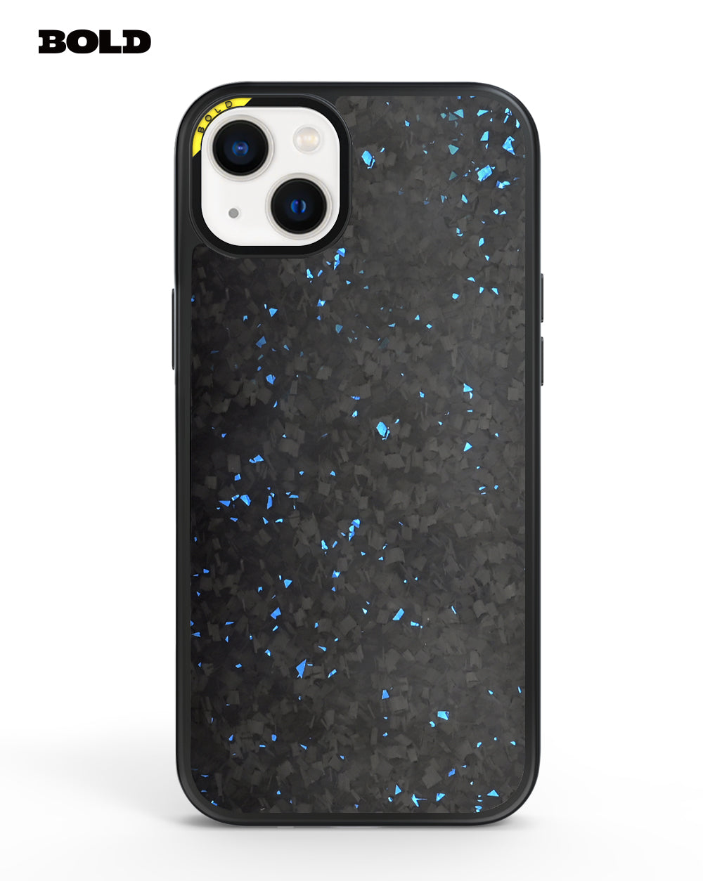 Blue Forged Carbon Fiber Sheet - iPhone 15