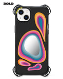 Black, Pink and Orange - iPhone 14 Plus