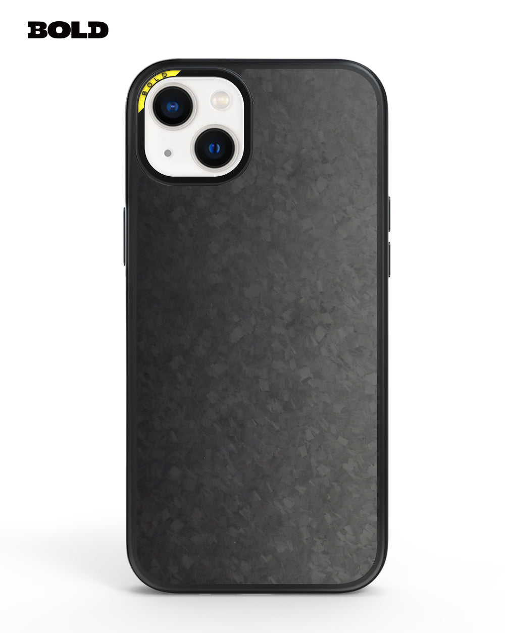 Black Forged Carbon Fiber Sheet - iPhone 13
