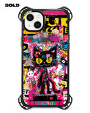 Black Comic Cat - iPhone 14 Plus