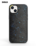 Blue Forged Carbon Fiber Sheet - iPhone 14 Plus