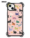 Pink Cat Pattern - iPhone 16 E