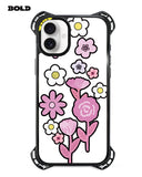 Pink Flower - iPhone 16 Plus