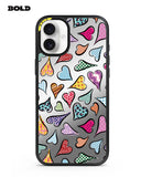 Colorful Hearts - IPhone 16