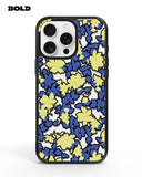 Blue and Yellow  Flowers - IPhone 14 Pro Max