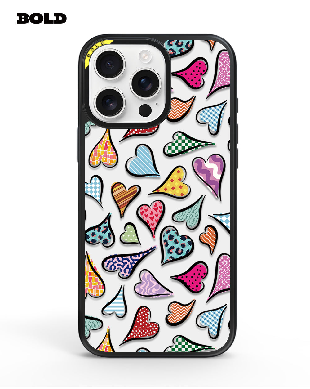 Colorful Hearts - IPhone 14 Pro Max