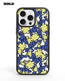 Blue and Yellow  Flowers - IPhone 16 Pro