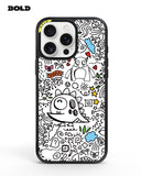 Dragon Line Art - iPhone 15 Pro Max