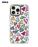 Colorful Hearts - IPhone 15 Pro Max