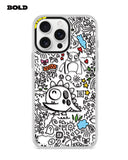 Dragon Line Art - iPhone 15 Pro Max