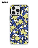 Blue and Yellow  Flowers - iPhone 16 Pro Max