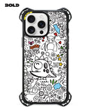 Dragon Line Art - iPhone 16 Pro