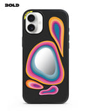 Black, Pink and Orange - iPhone 16