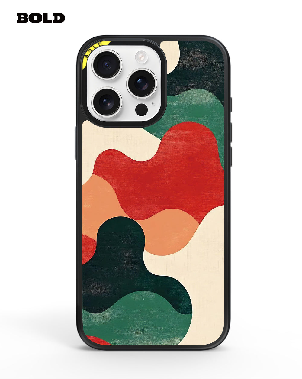 Red, Beige and Green - iPhone 14 Pro Max