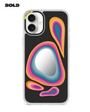 Black, Pink and Orange - iPhone 16 Plus