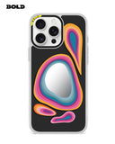 Black, Pink and Orange - iPhone 14 Pro Max