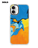 Blue and Yellow Art - iPhone 16
