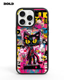 Black Comic Cat - iPhone 16 Pro Max