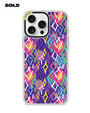 Purple Pattern - iPhone 15 Pro Max